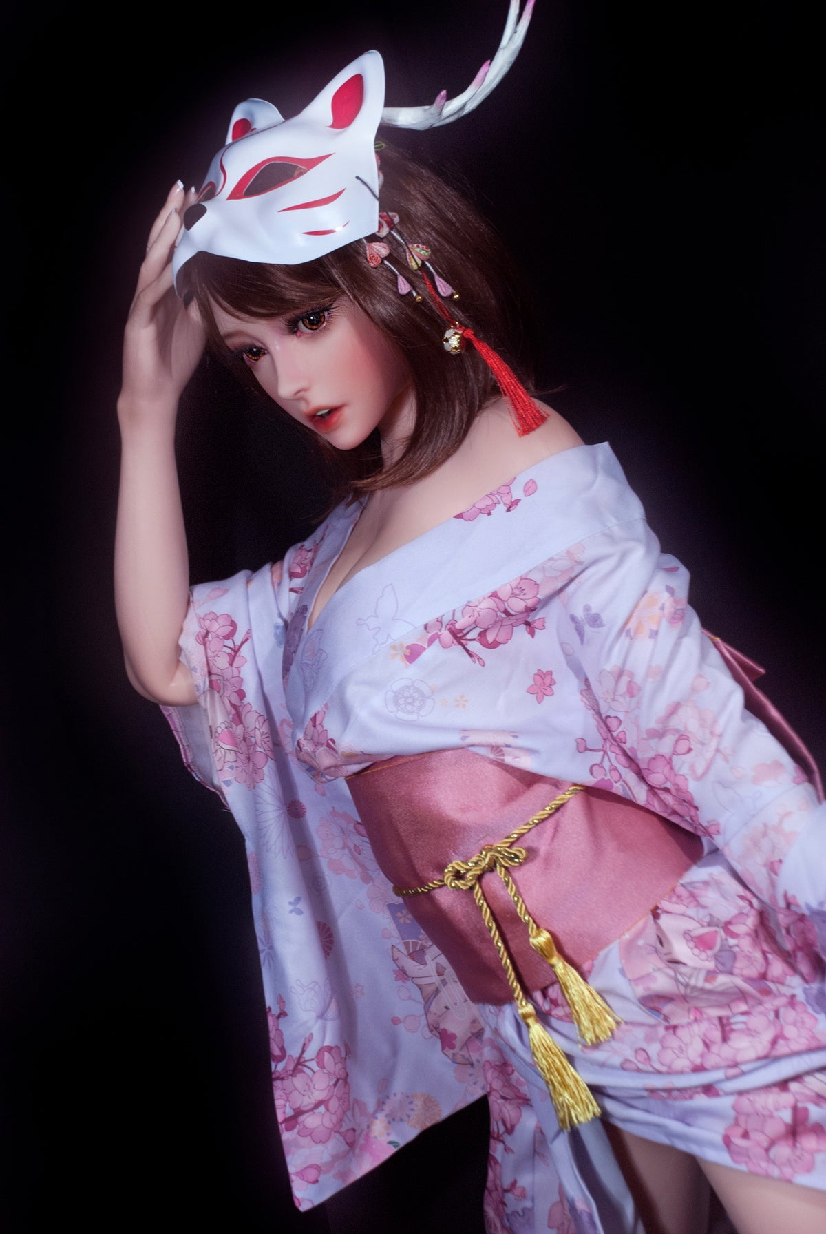 Akimoto Mizuki sekso lėlė (Elsa Babe 150 cm HB021 silikonas)