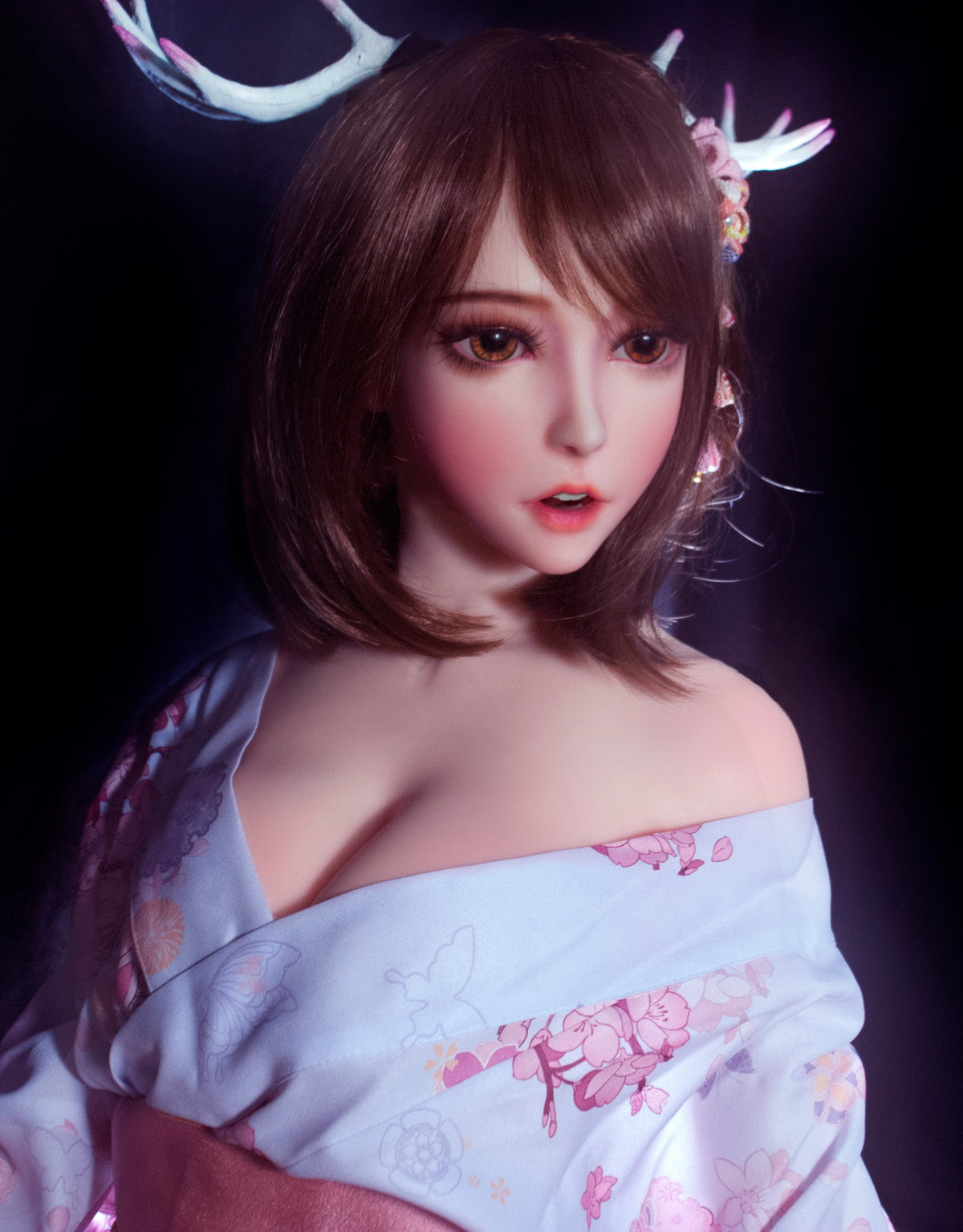 Akimoto Mizuki sekso lėlė (Elsa Babe 150 cm HB021 silikonas)