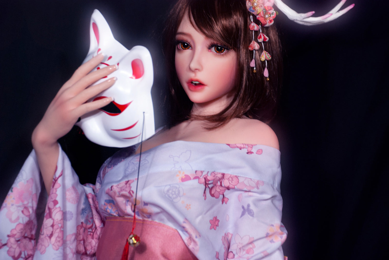 Akimoto Mizuki sekso lėlė (Elsa Babe 150 cm HB021 silikonas)