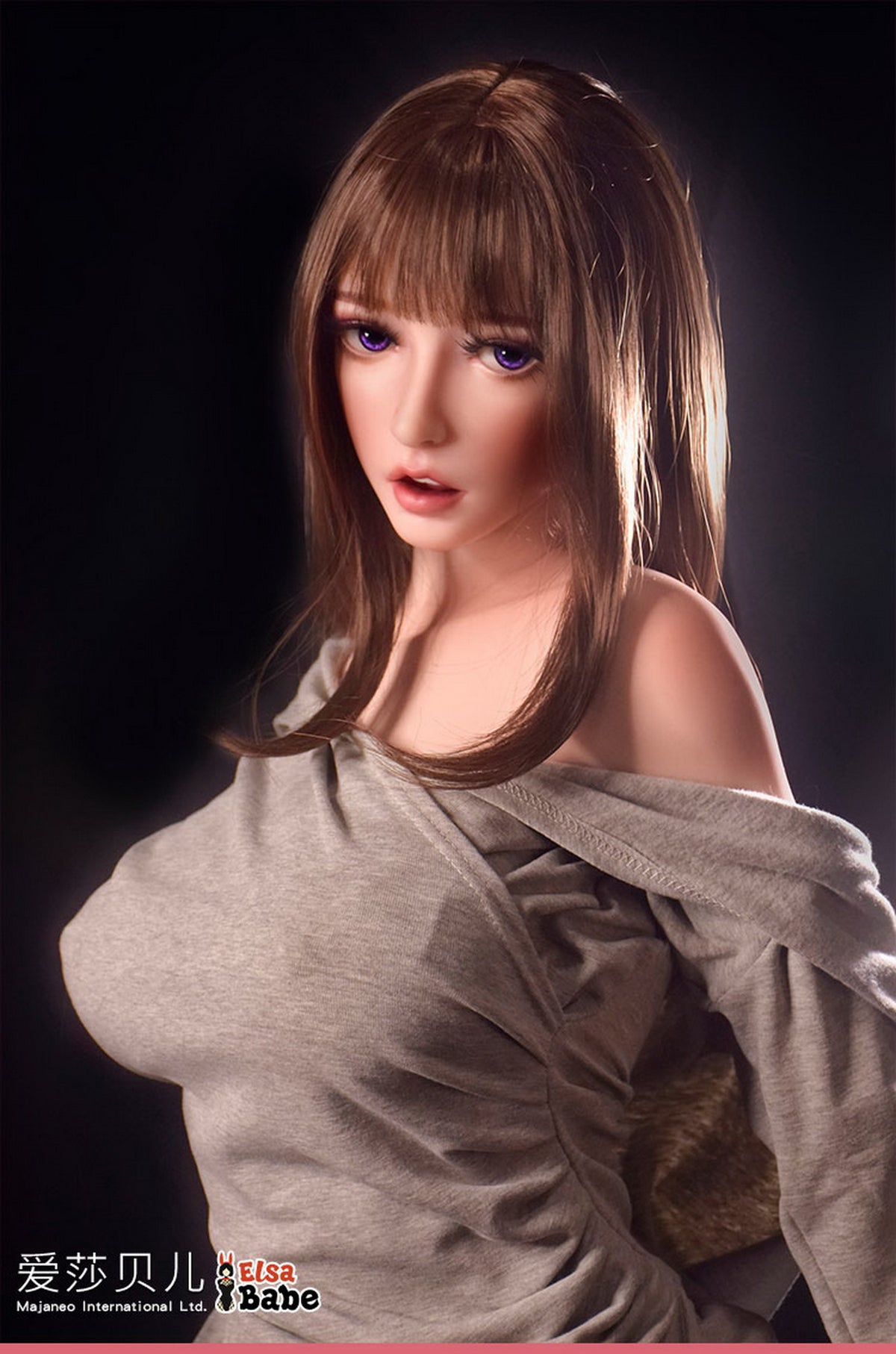 Fujii Yui sekso lėlė (Elsa Babe 150 cm HB034 silikonas)