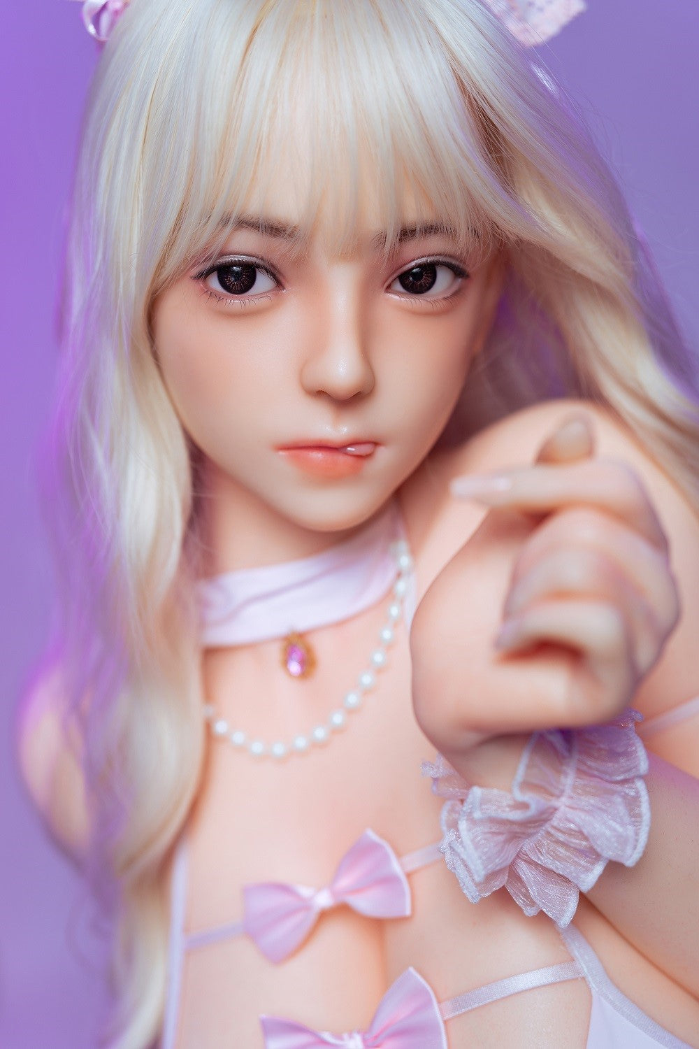 Angela Sex Doll (HRDoll 170 cm M puodelis # R17 silikonas)