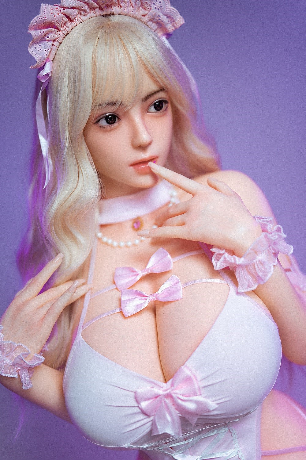 Angela Sex Doll (HRDoll 170 cm M puodelis # R17 silikonas)