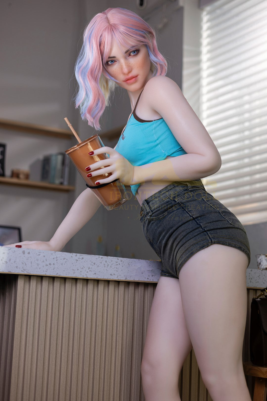 Heidi Sex Doll (Irontech Doll 162 cm A puodelis S46 TPE + silikonas)