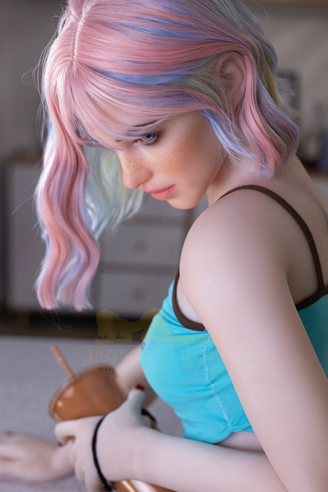 Heidi Sex Doll (Irontech Doll 162 cm A puodelis S46 TPE + silikonas)