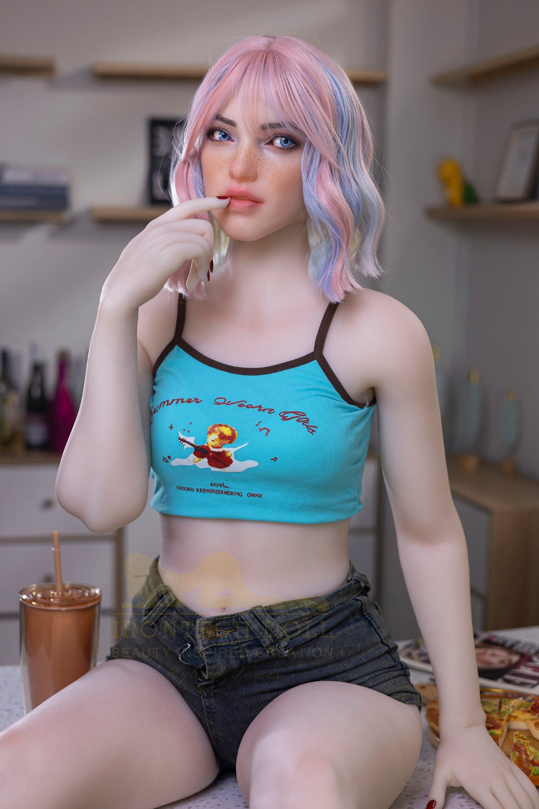 Heidi Sex Doll (Irontech Doll 162 cm A puodelis S46 TPE + silikonas)
