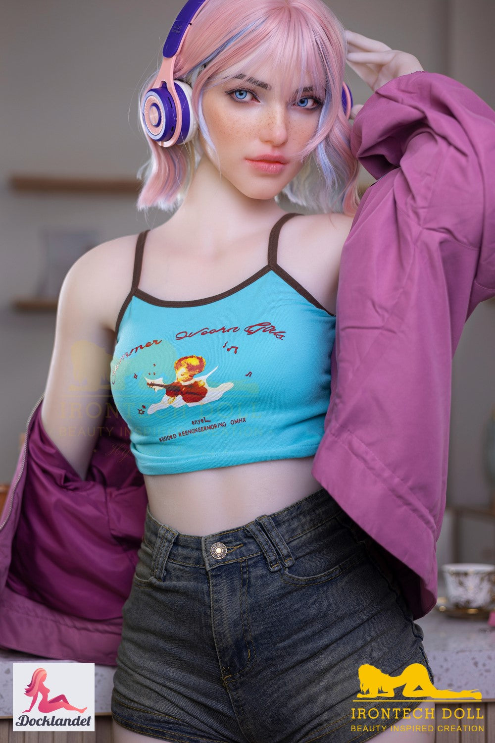Heidi Sex Doll (Irontech Doll 162 cm A puodelis S46 TPE + silikonas)