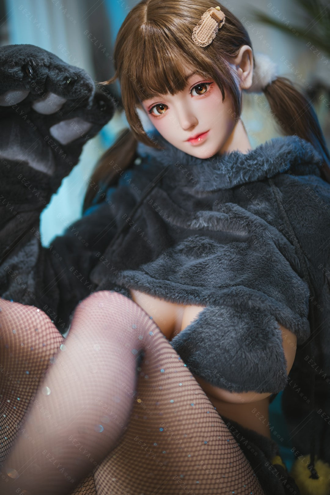 Sekso lėlė Paeonia (Bezlya Doll 155 cm F puodelis 2.0 TPE + silikonas)