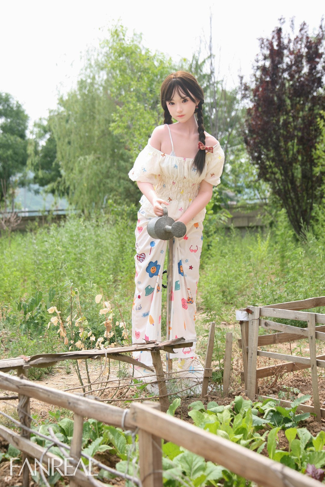 Mo Sex Doll (FanReal Doll 153 cm B puodelis, silikonas)