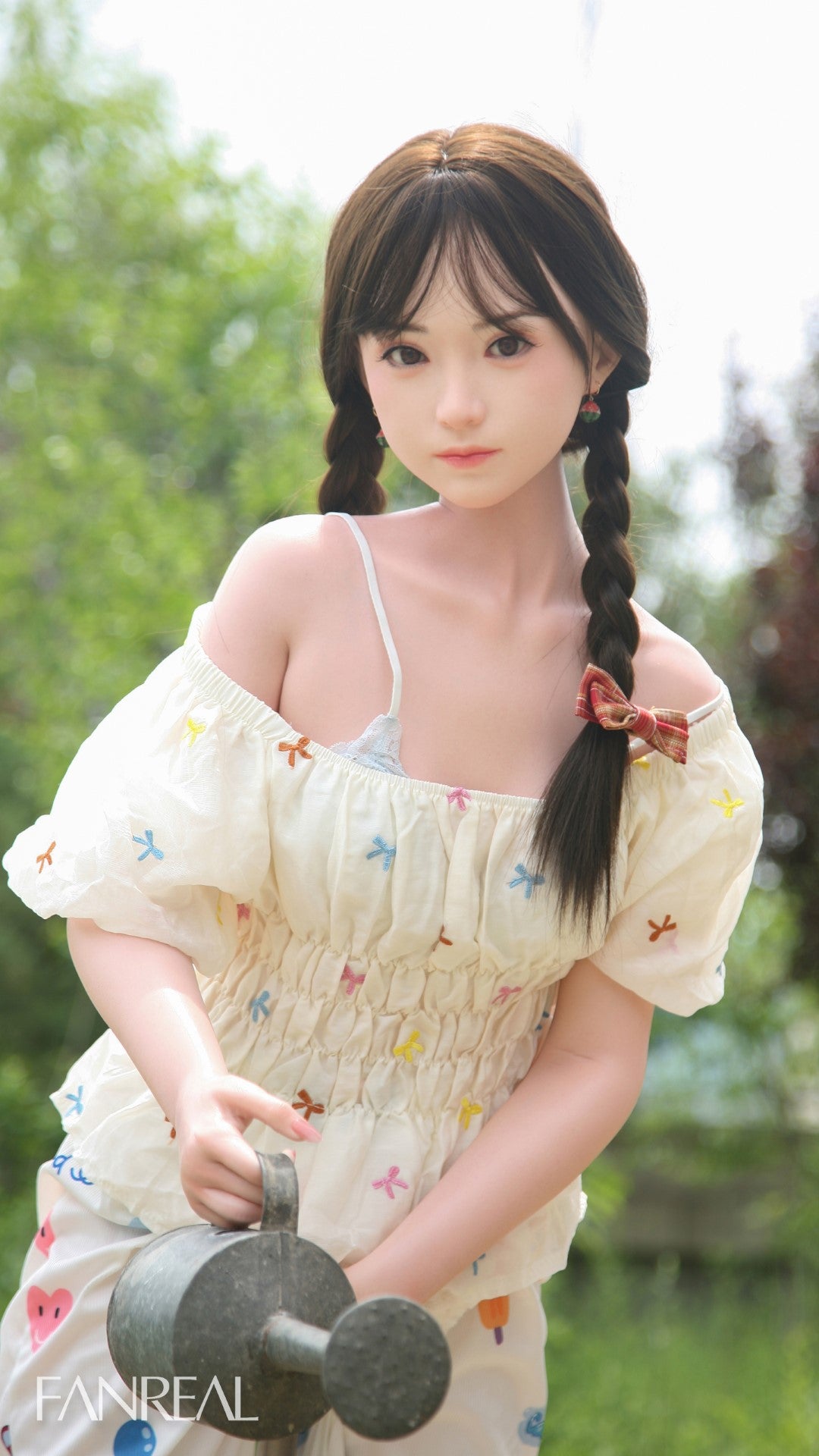Mo Sex Doll (FanReal Doll 153 cm B puodelis, silikonas)