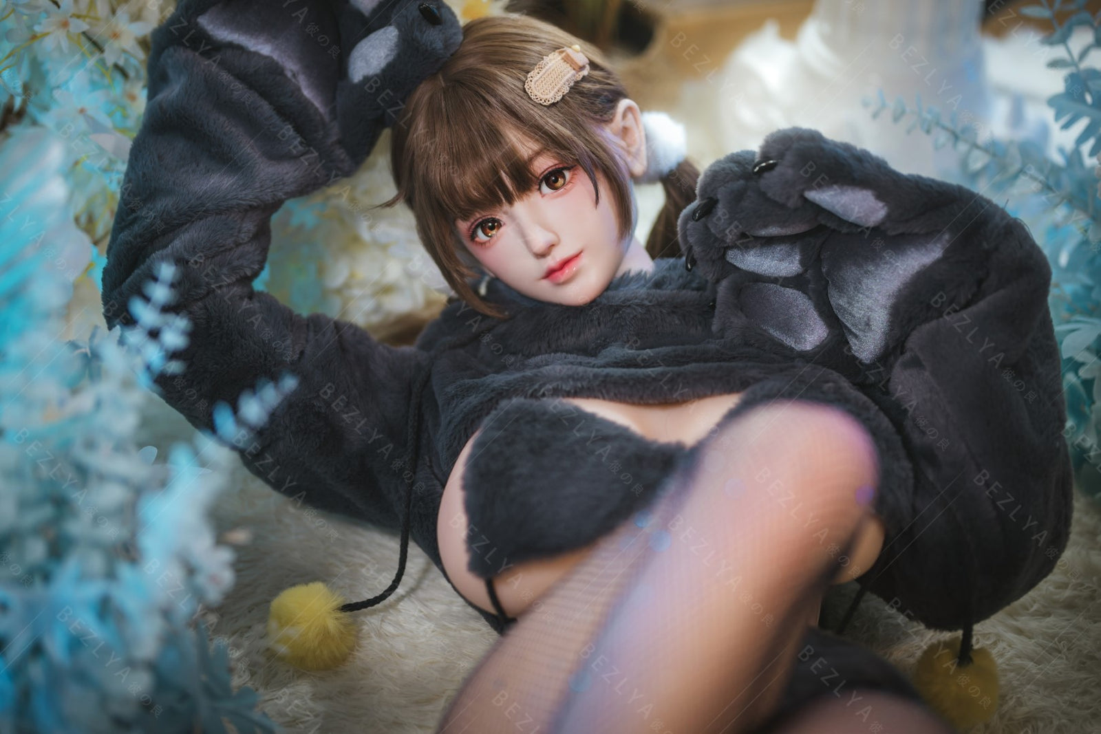 Sekso lėlė Paeonia (Bezlya Doll 155 cm F puodelis 2.0 TPE + silikonas)
