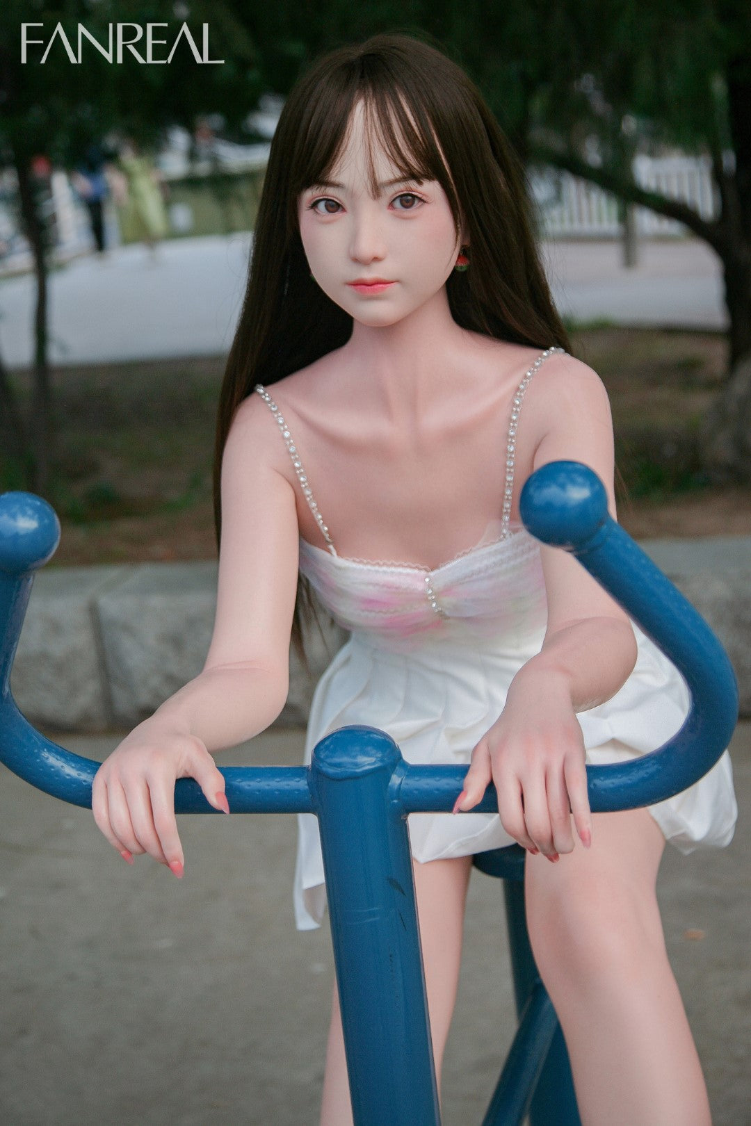 Mo Sex Doll (FanReal Doll 153 cm B puodelis, silikonas)