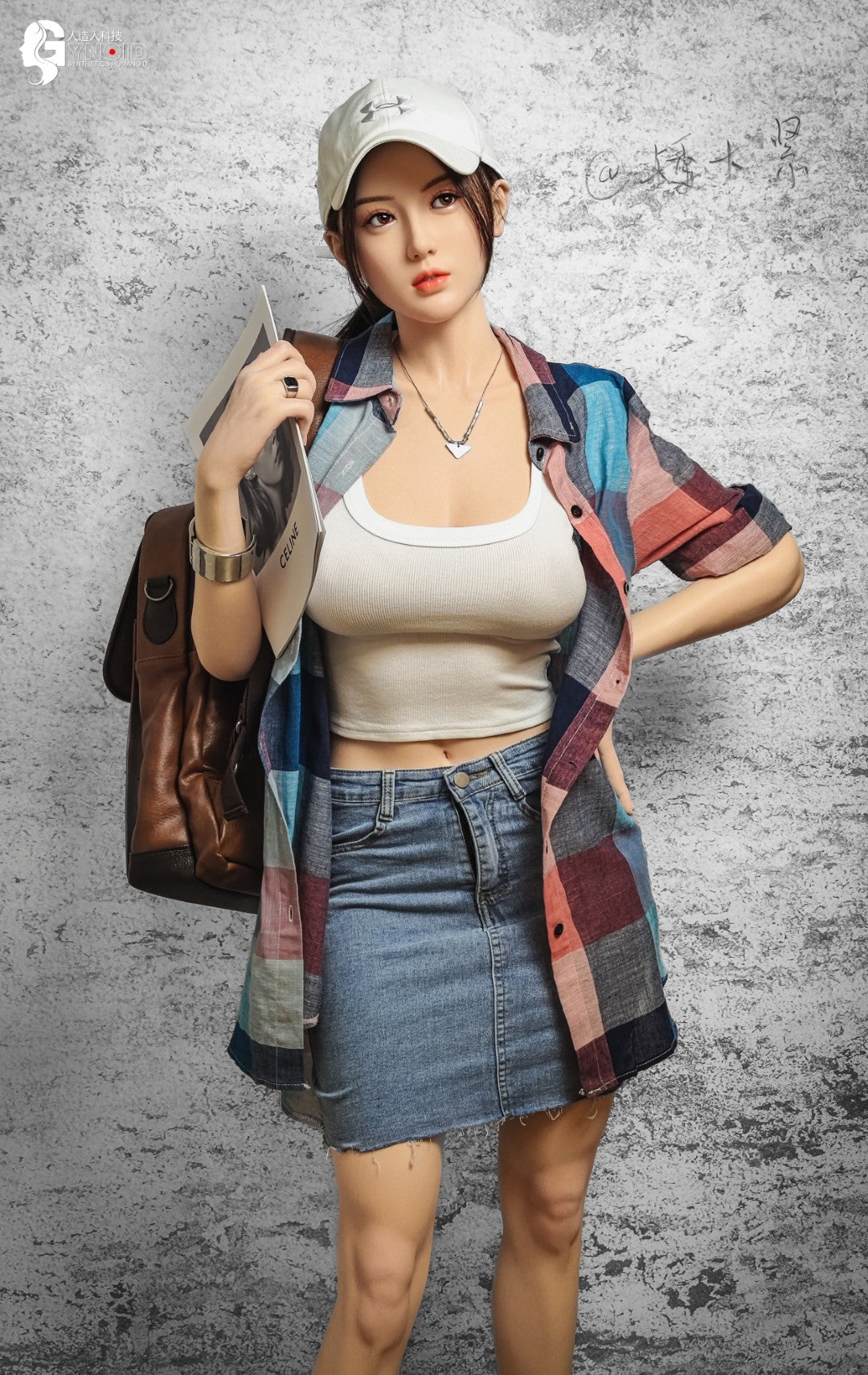 Sekso lėlė Leyla Model 19R Deluxe (Gynoid Doll 168 cm F-Cup silikoninis)