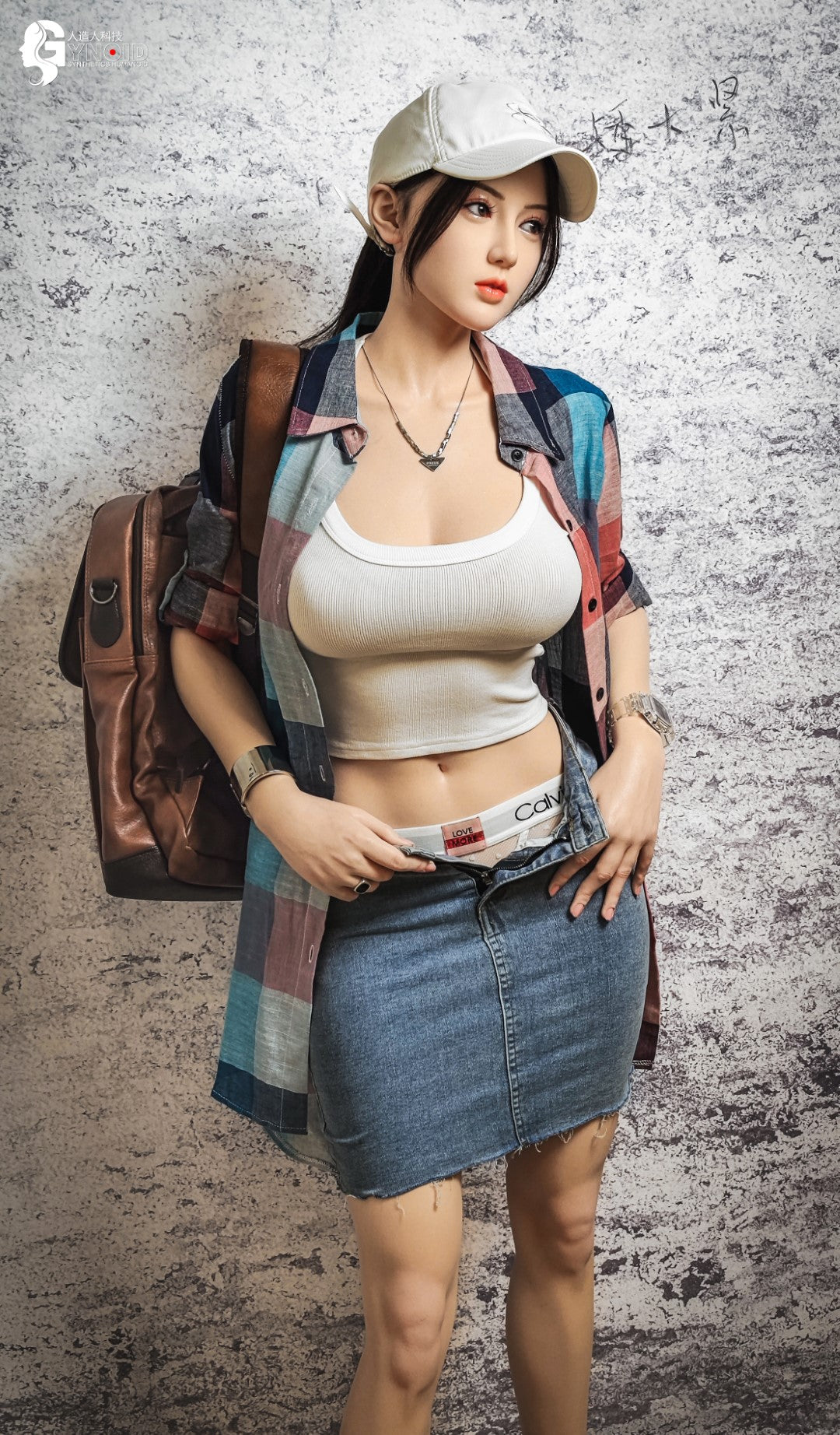Sekso lėlė Leyla Model 19R Deluxe (Gynoid Doll 168 cm F-Cup silikoninis)