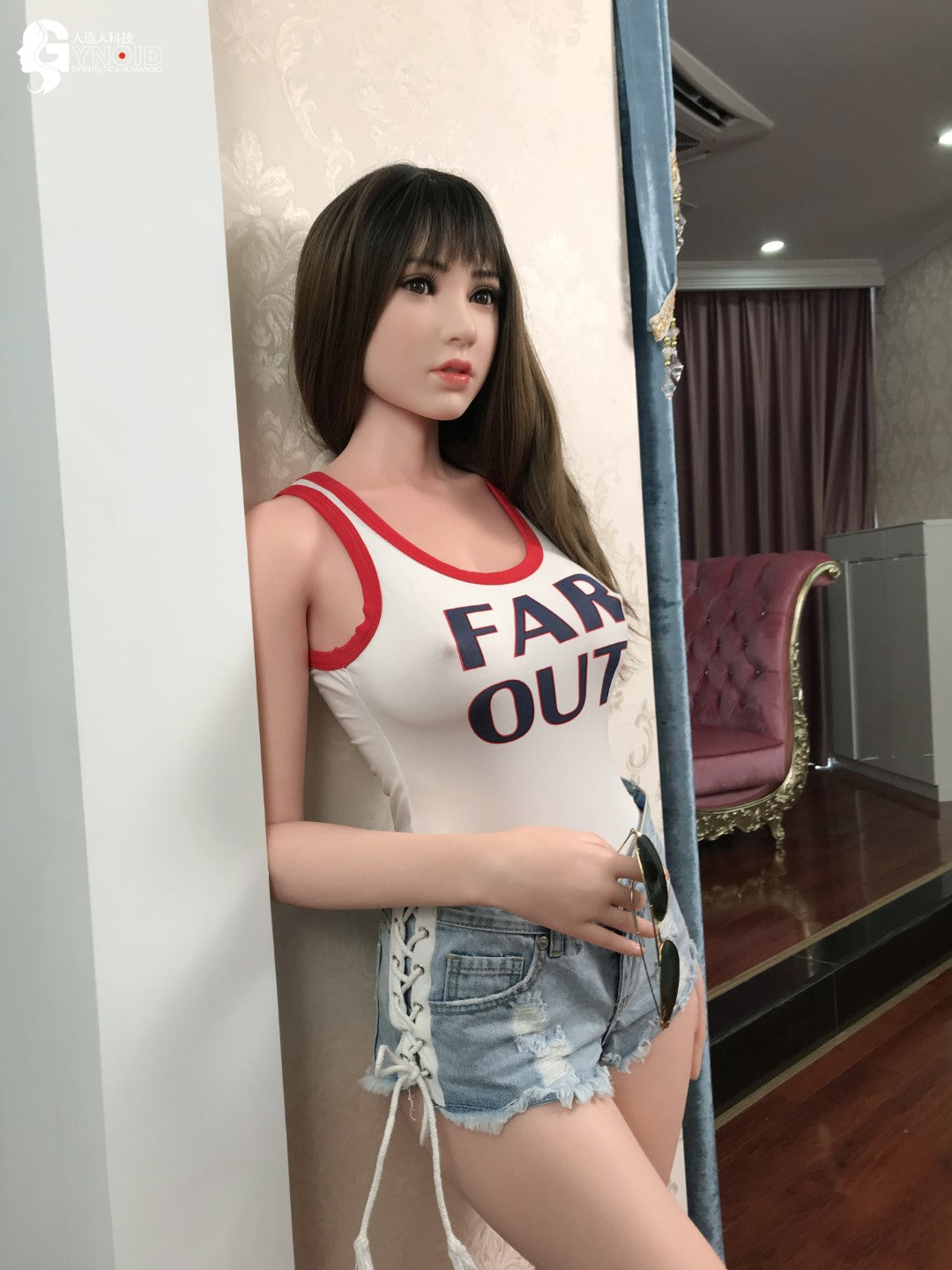 Sekso lėlė Shay Model 12 (Gynoid Doll 155 cm E-Cup silikoninis)