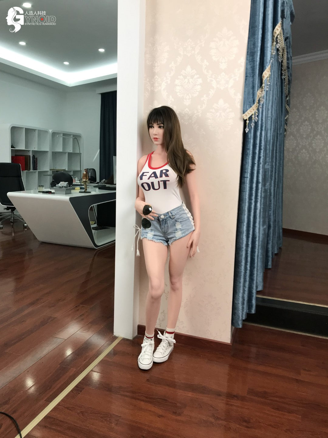 Sekso lėlė Shay Model 12 (Gynoid Doll 155 cm E-Cup silikoninis)