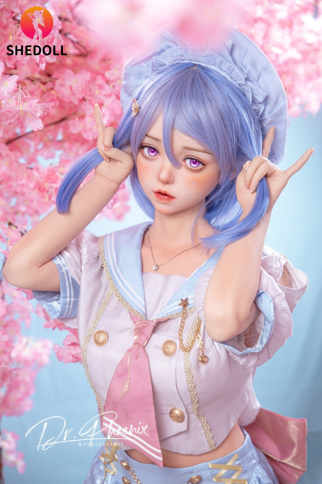 Dora Sex Doll (SHEDOLL 148 cm D puodelis #SH185 2.0 silikonas)