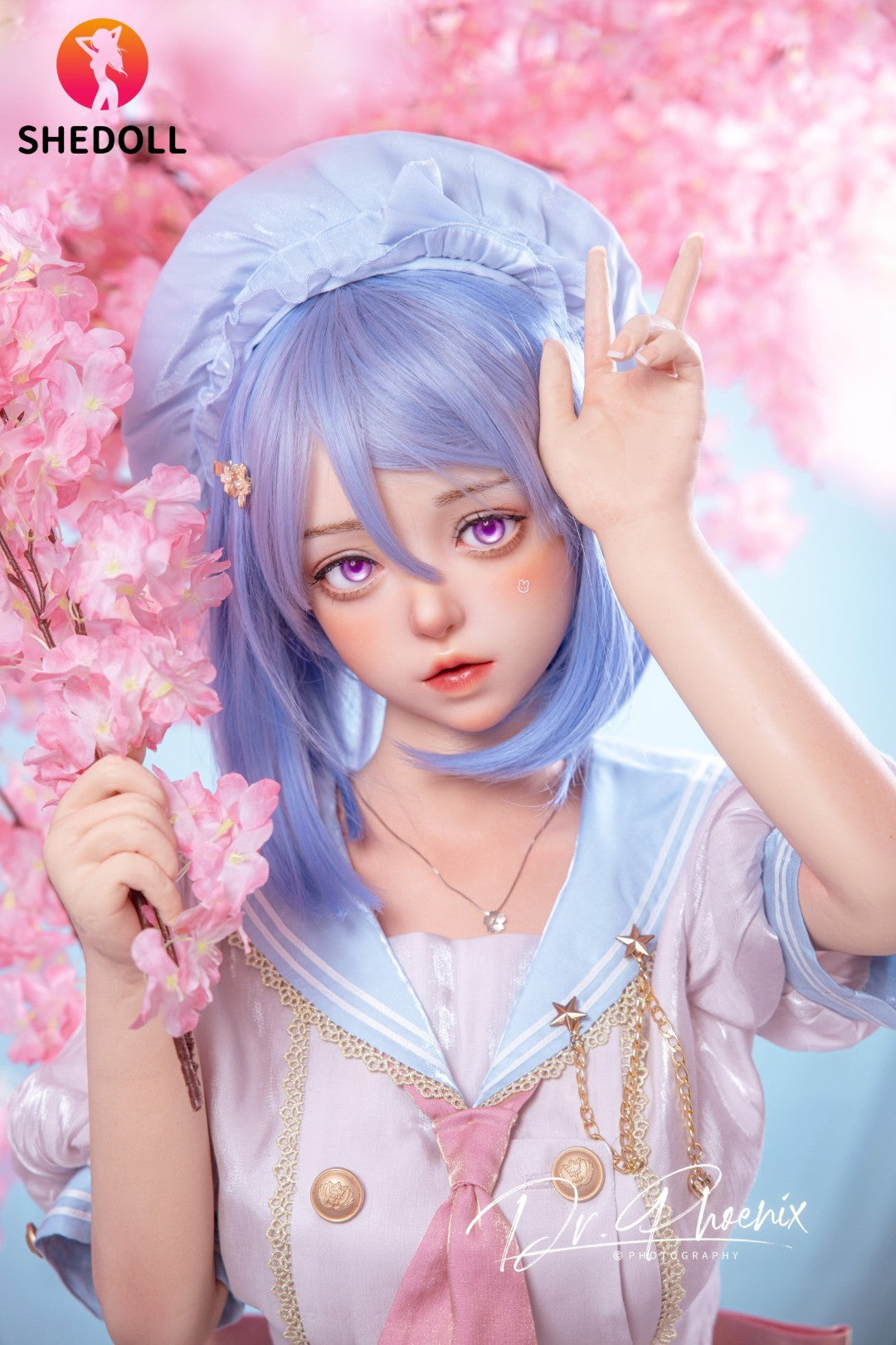 Dora Sex Doll (SHEDOLL 148 cm D puodelis #SH185 2.0 silikonas)