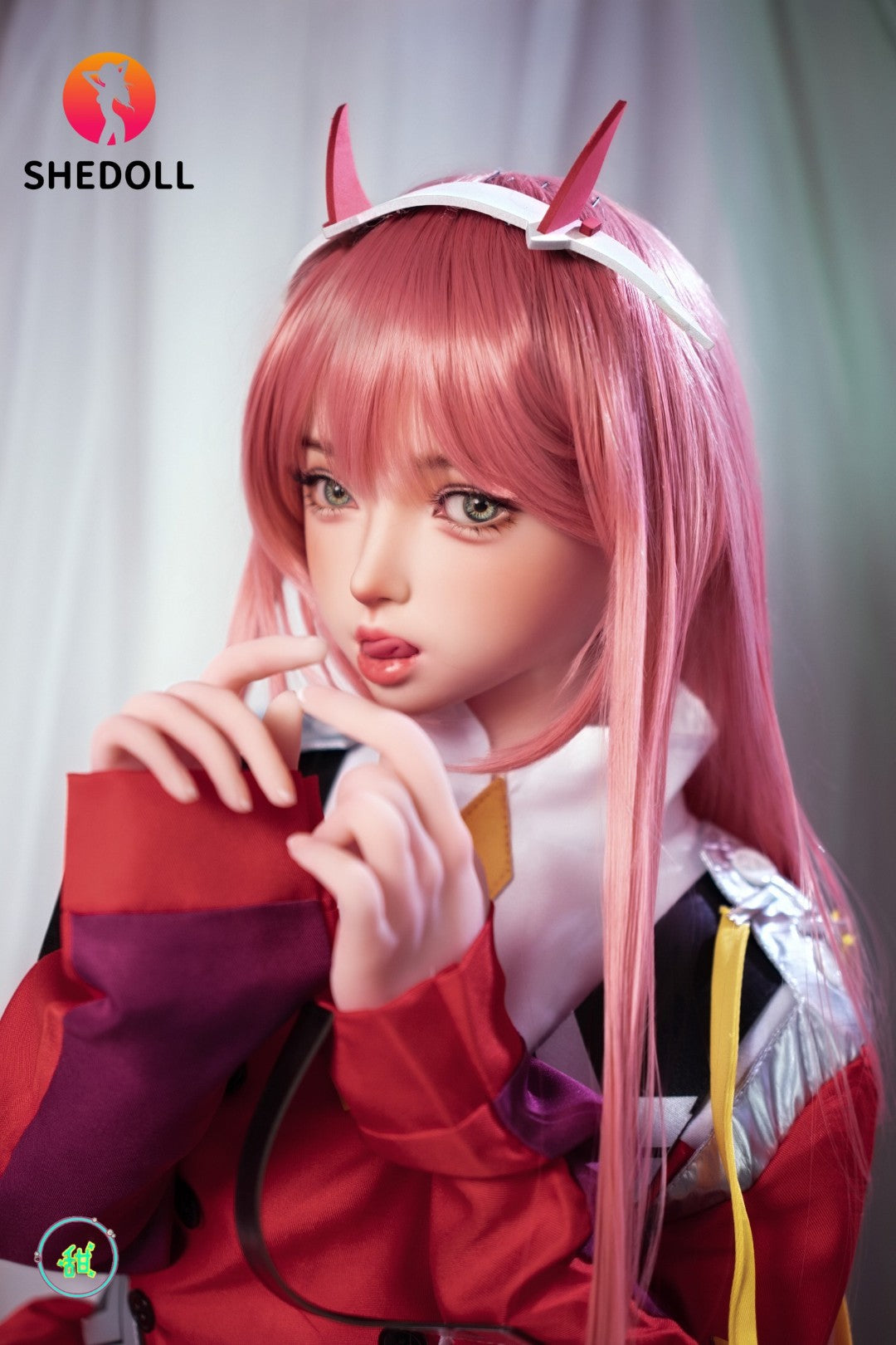 Zero Two Sex Doll (SHEDOLL 152 cm A-puodelis #SH186 2.0 TPE + silikonas)