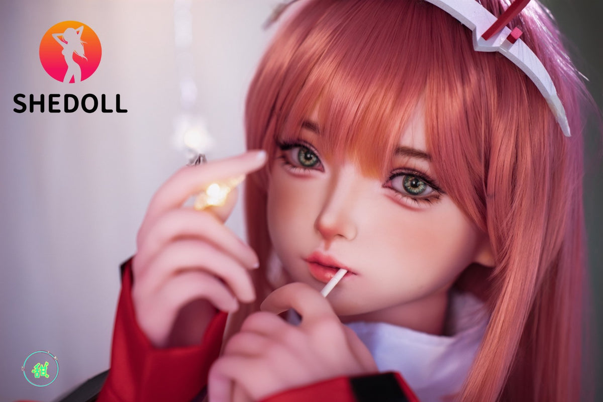 Zero Two Sex Doll (SHEDOLL 152 cm A-puodelis #SH186 2.0 TPE + silikonas)