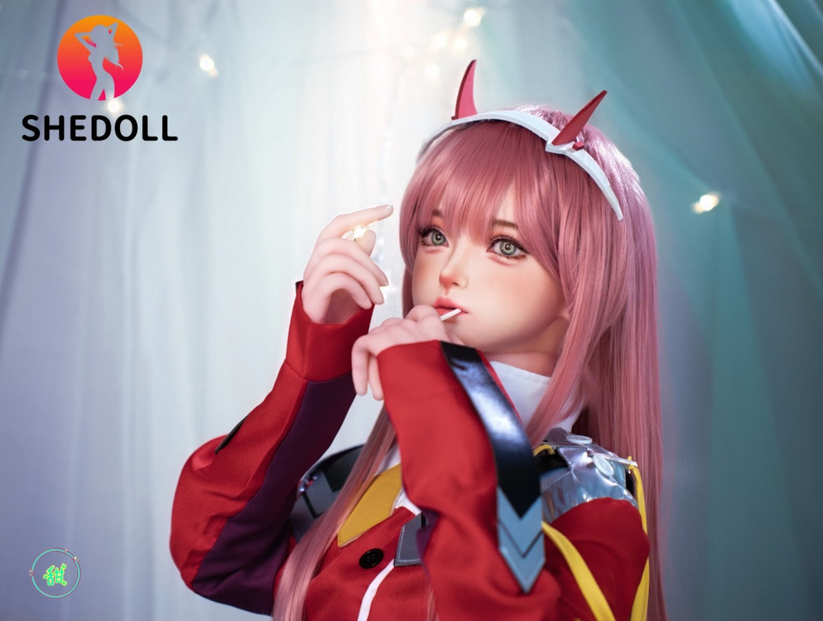 Zero Two Sex Doll (SHEDOLL 152 cm A-puodelis #SH186 2.0 TPE + silikonas)