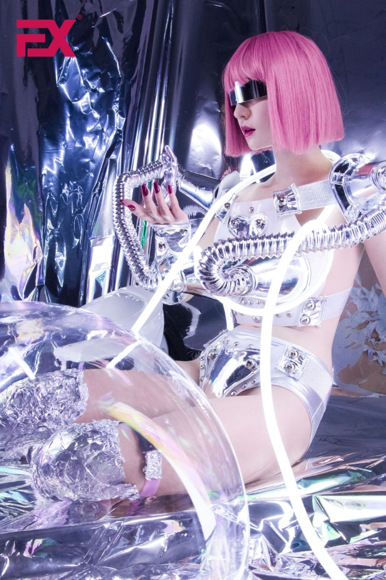 Jie CyberPunk Sex Doll (EXDoll 166 cm B-Cup #Exclone Silicone)