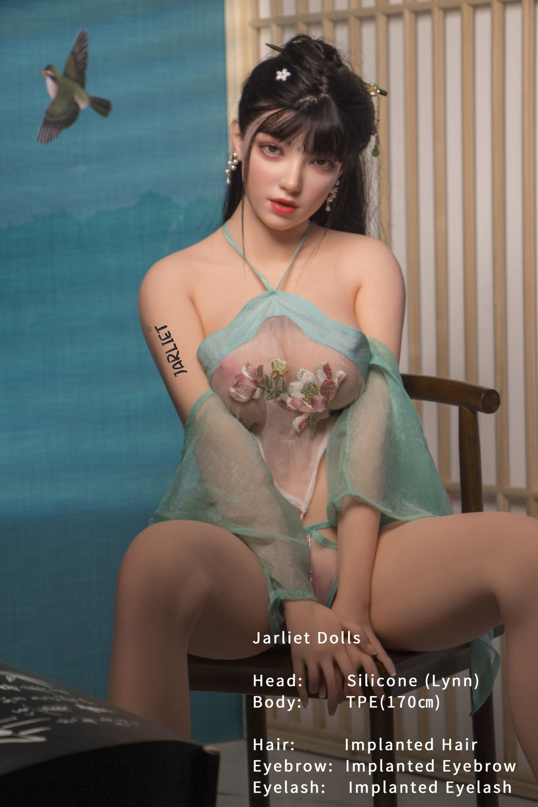 Lynn Sex Doll (Jarliet 170 cm H-Cup TPE + silikonas)