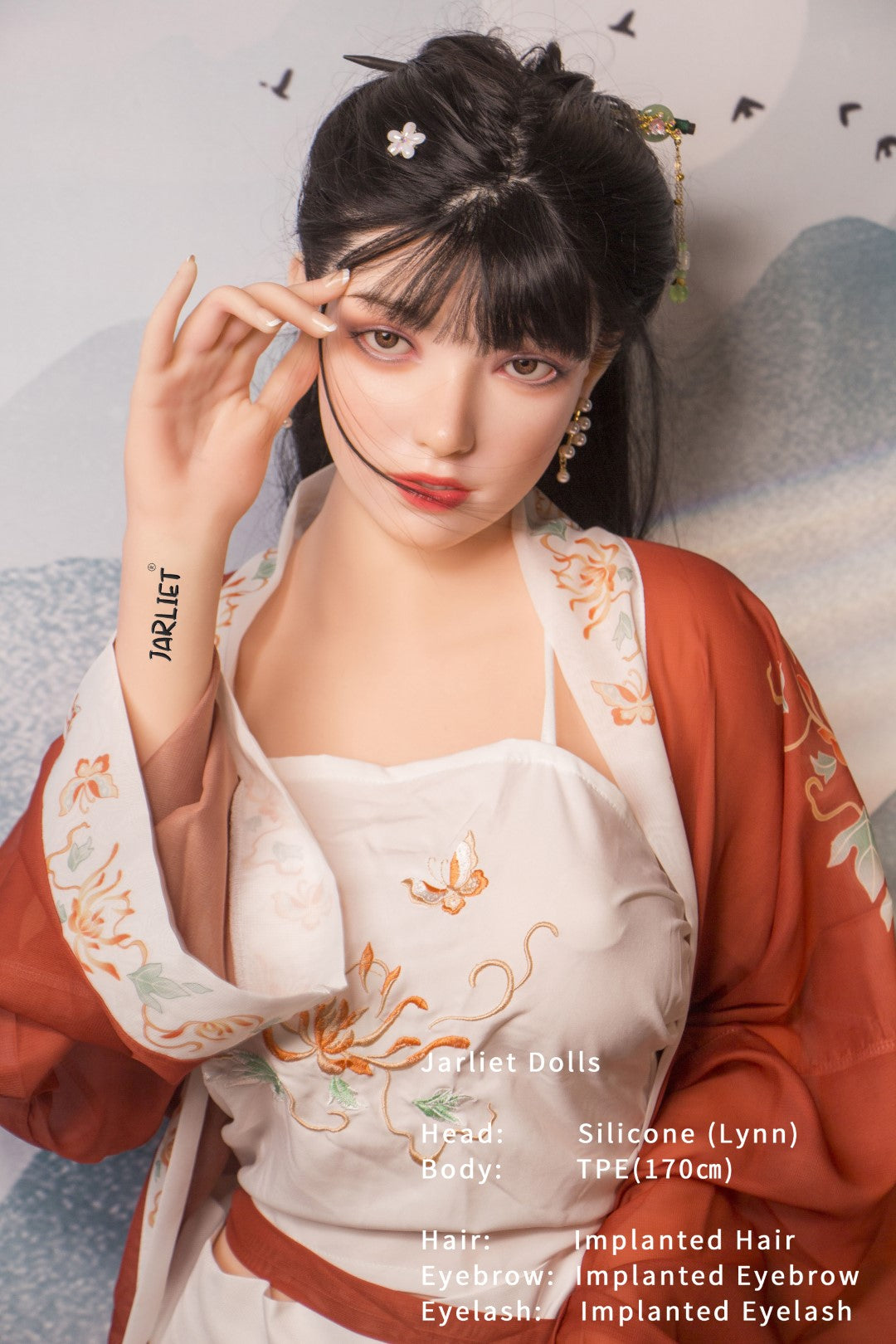 Lynn Sex Doll (Jarliet 170 cm H-Cup TPE + silikonas)
