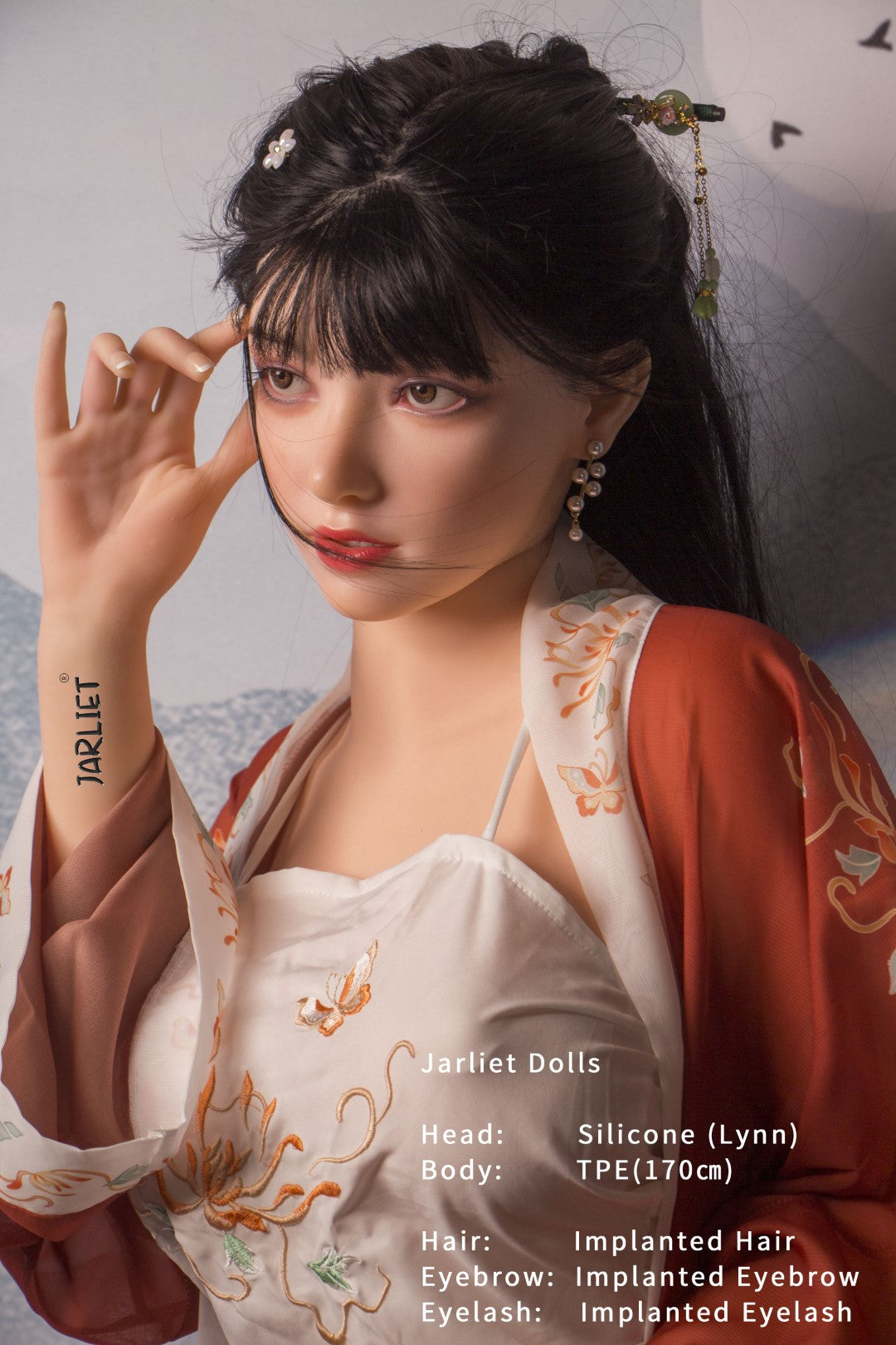 Lynn Sex Doll (Jarliet 170 cm H-Cup TPE + silikonas)
