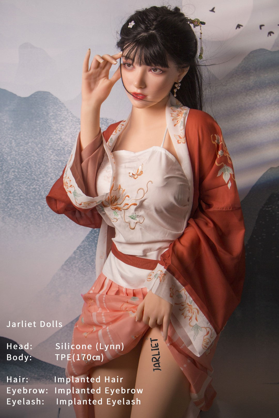 Lynn Sex Doll (Jarliet 170 cm H-Cup TPE + silikonas)
