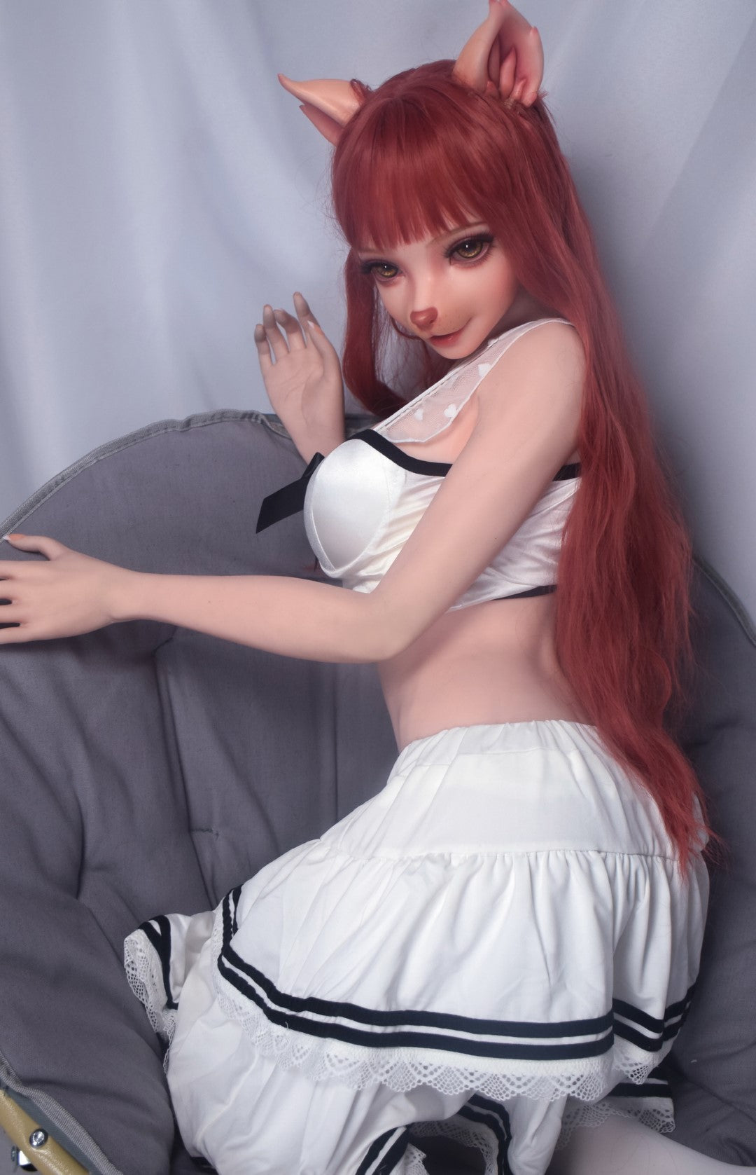 Inujima Haruko sekso lėlė (Elsa Babe 150 cm ZHB003 silikonas)