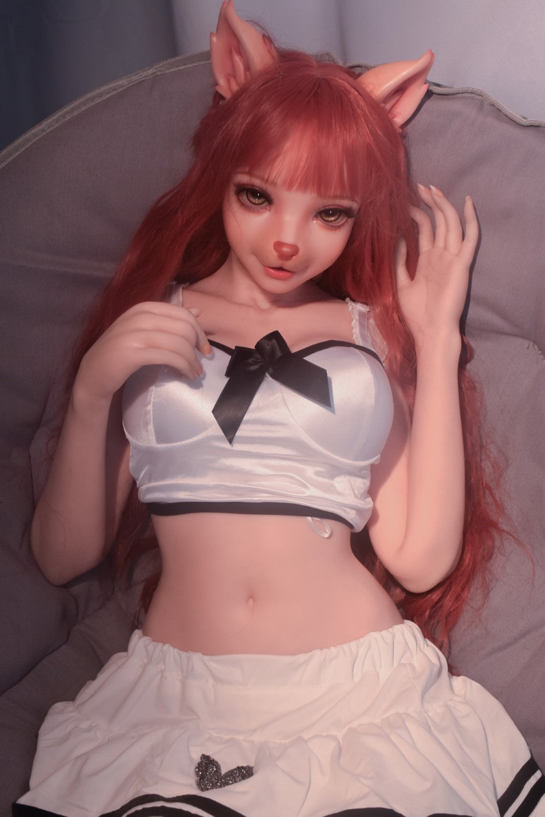Inujima Haruko sekso lėlė (Elsa Babe 150 cm ZHB003 silikonas)