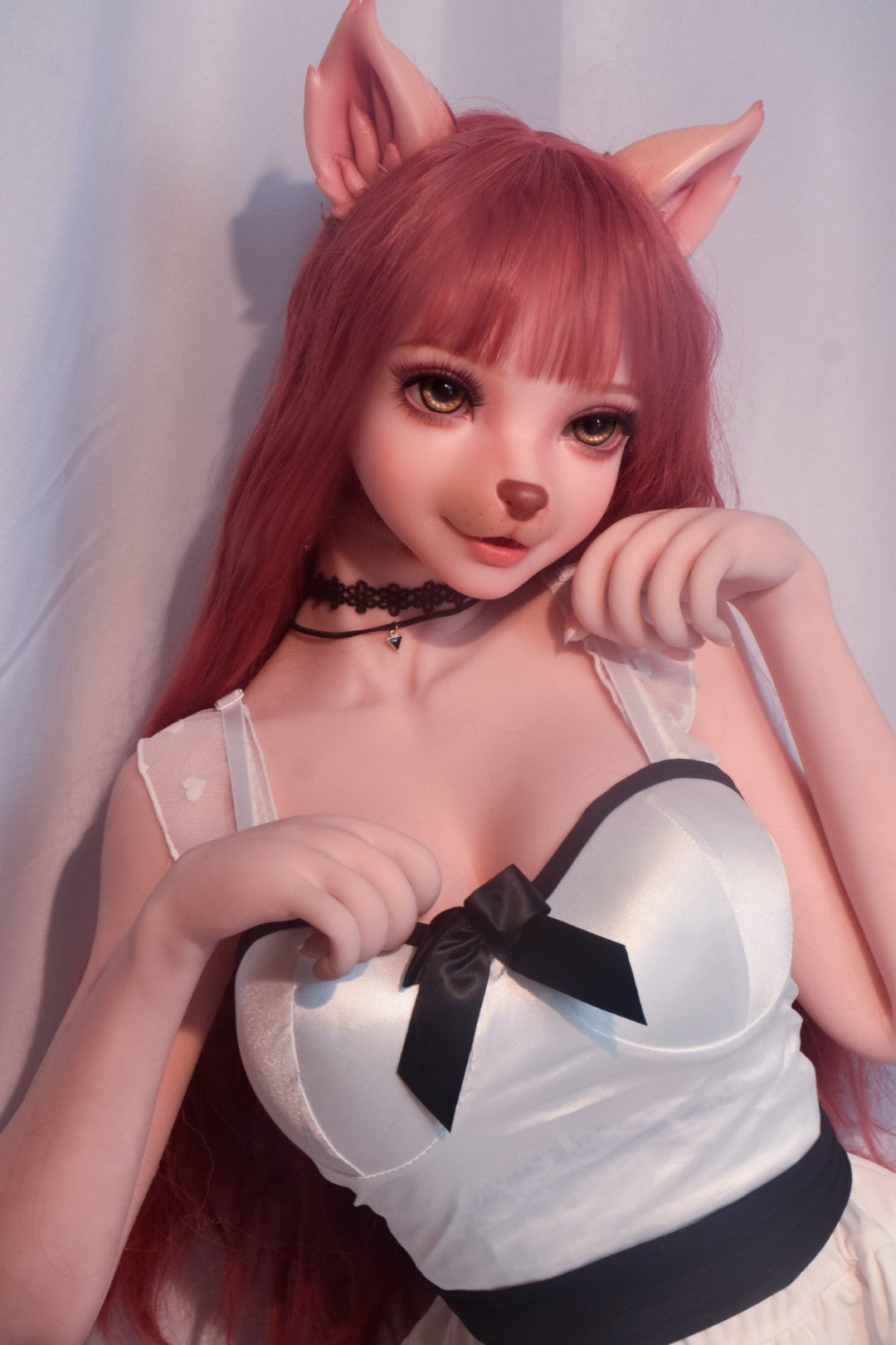 Inujima Haruko sekso lėlė (Elsa Babe 150 cm ZHB003 silikonas)