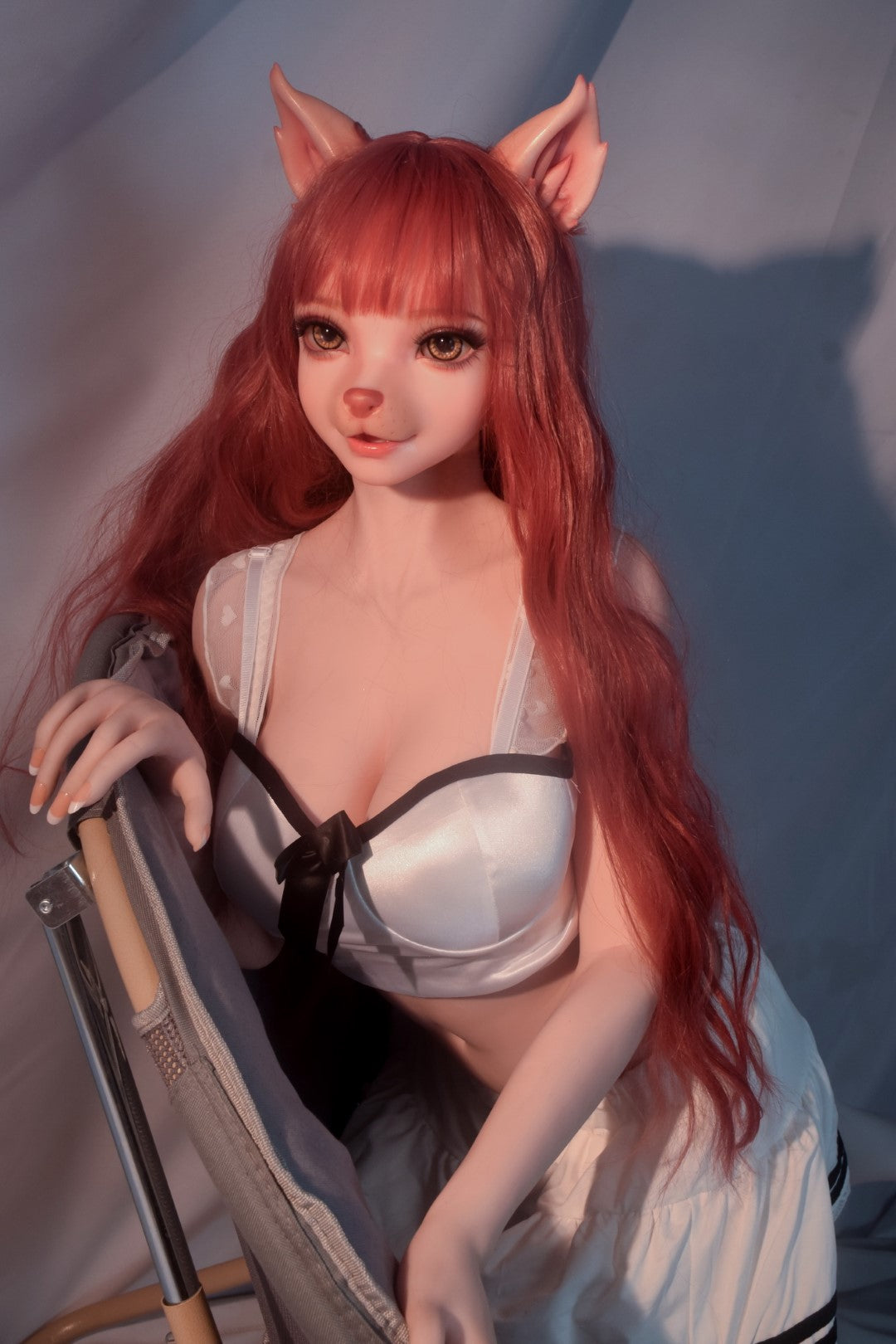 Inujima Haruko sekso lėlė (Elsa Babe 150 cm ZHB003 silikonas)