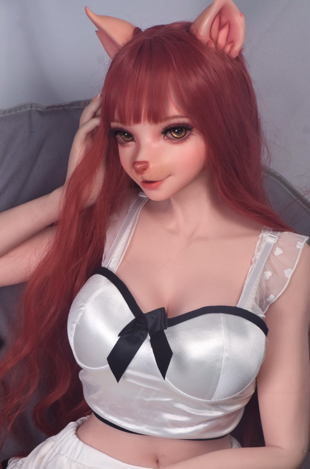Inujima Haruko sekso lėlė (Elsa Babe 150 cm ZHB003 silikonas)