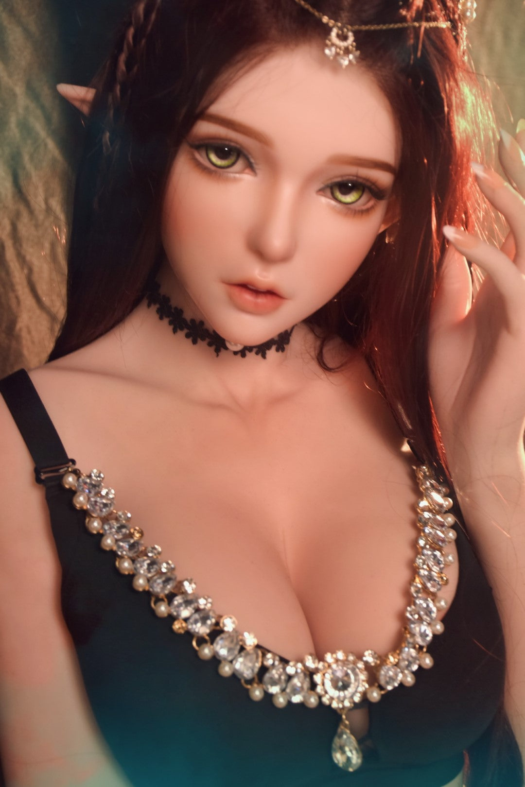 Inoue Miu Sex Doll (Elsa Babe 150 cm HB046 silikonas)