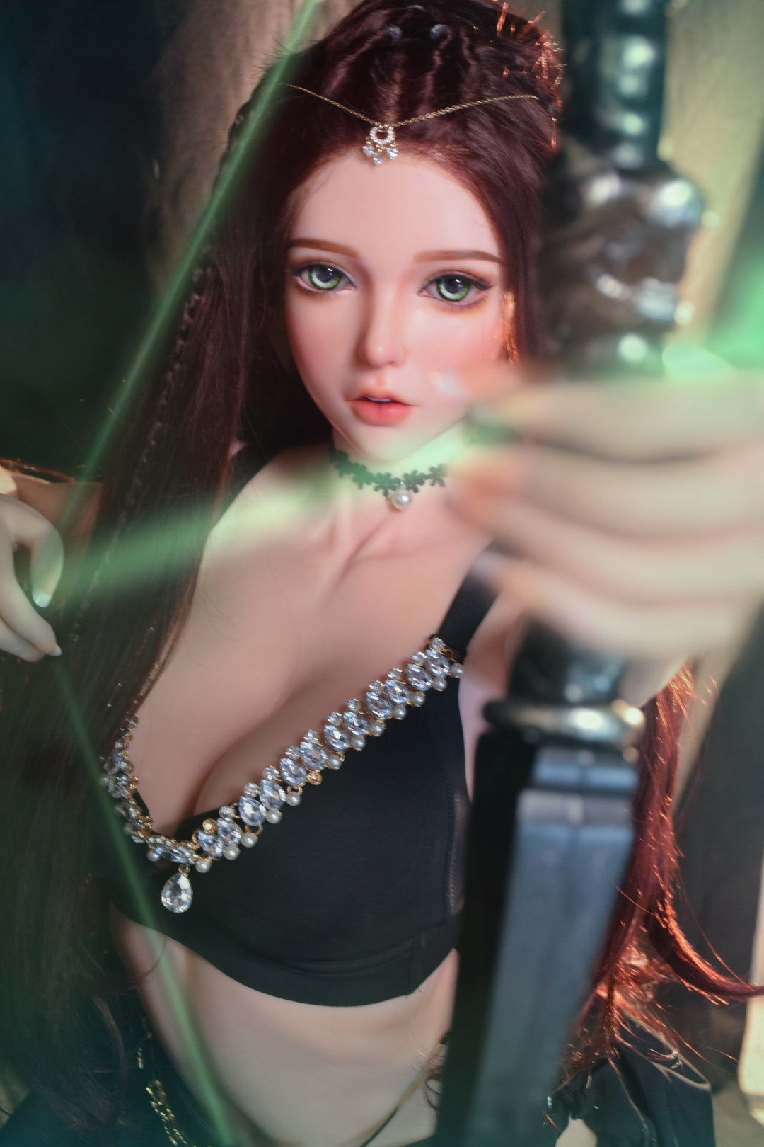 Inoue Miu Sex Doll (Elsa Babe 150 cm HB046 silikonas)