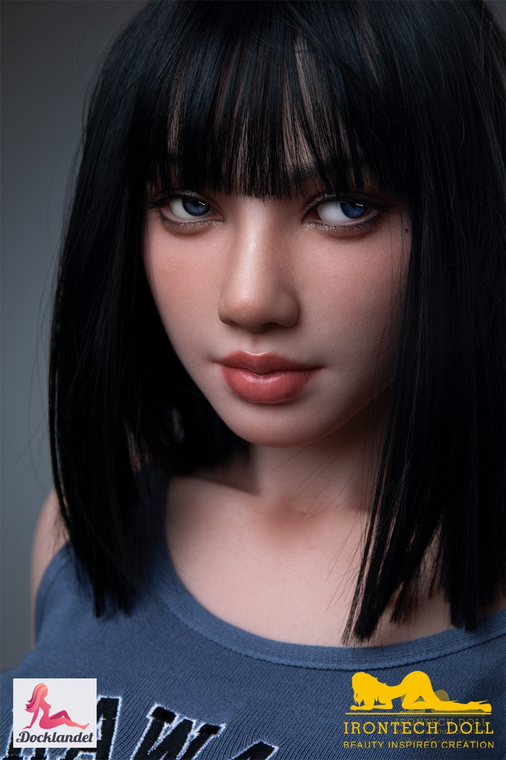 153 cm ilgio silikoninė sekso lėlė nuo Irontech Doll. Krūtinės dydis E kaušelis ir galva S30.