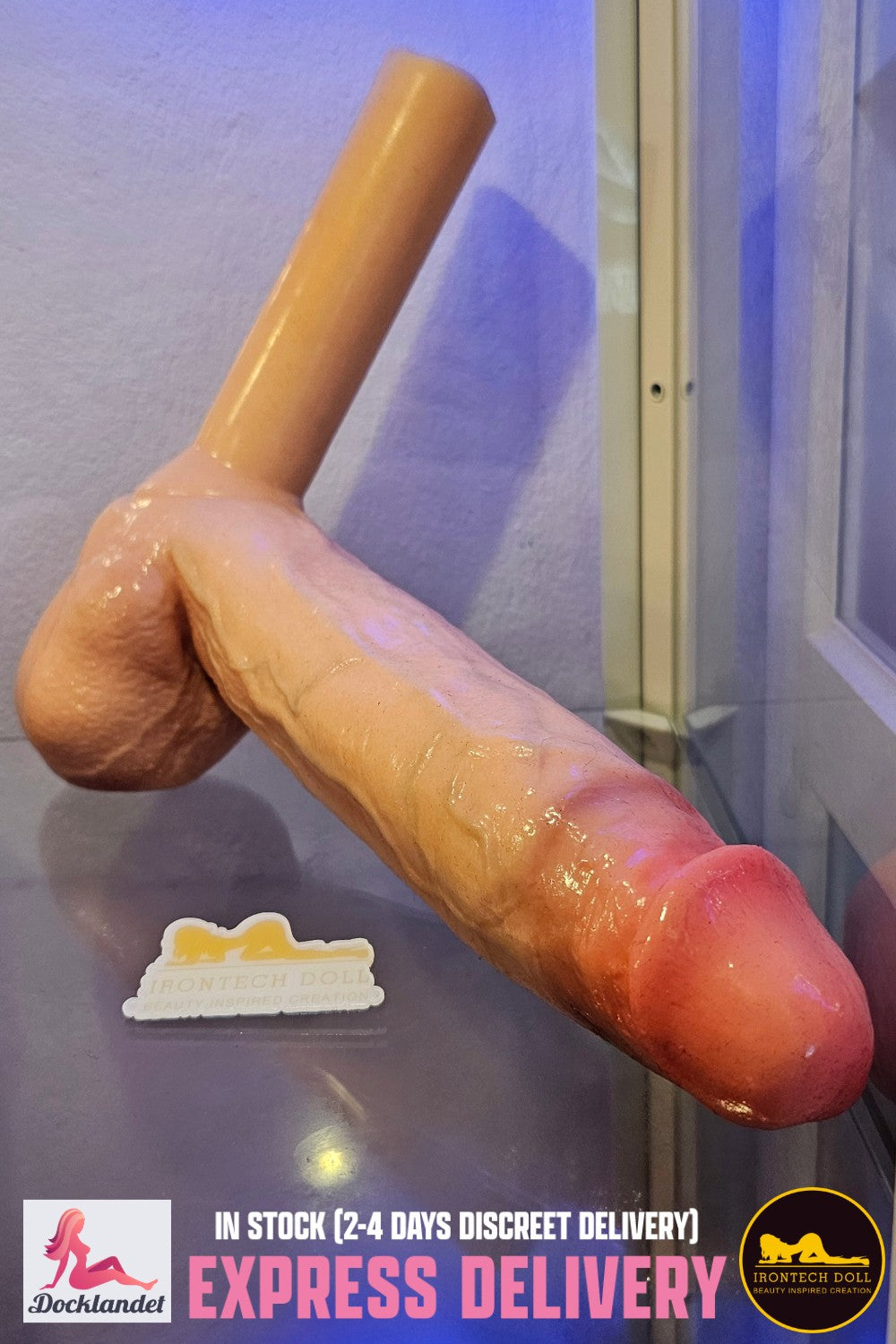 Shemale varpa 25 cm (Irontech Doll silikonas) EXPRESS