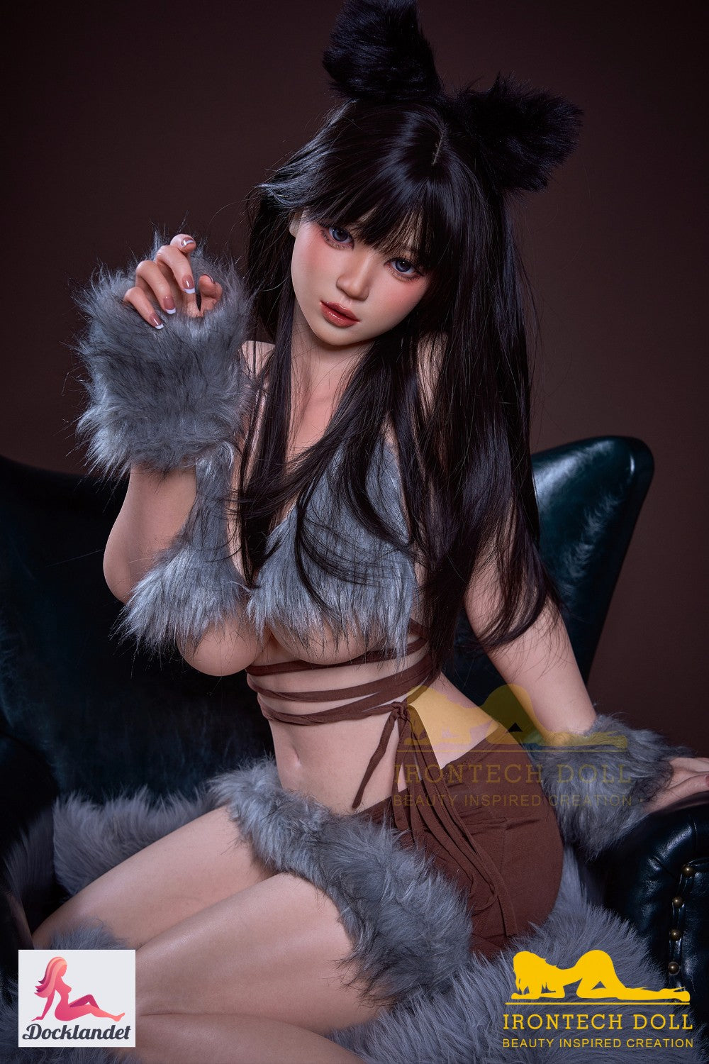 Nia sekso lėlė (Irontech Doll T165cm F-Cup T3 silikonas)