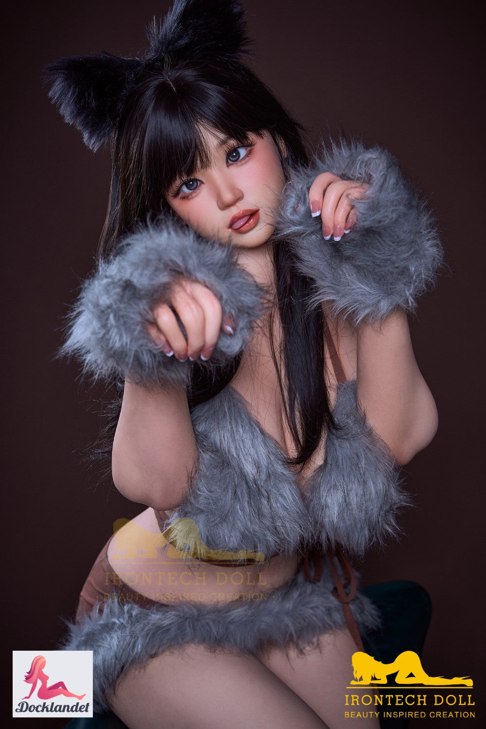 Nia sekso lėlė (Irontech Doll T165cm F-Cup T3 silikonas)
