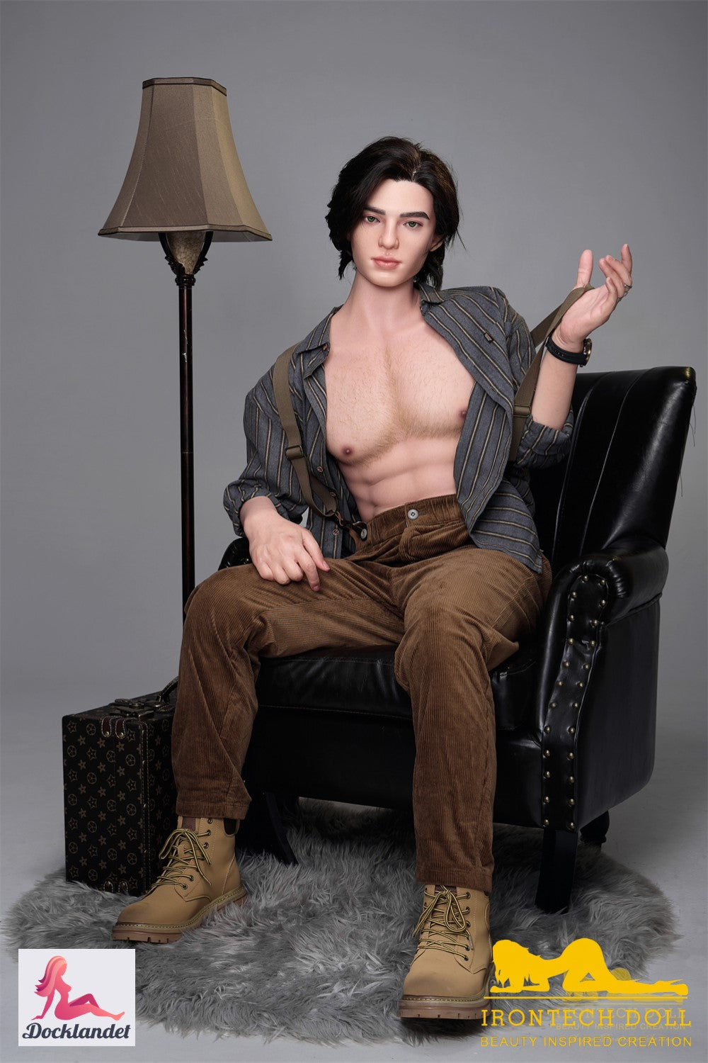 Lucas Male Sex Doll (Irontech Doll 170 cm M9 silikonas)