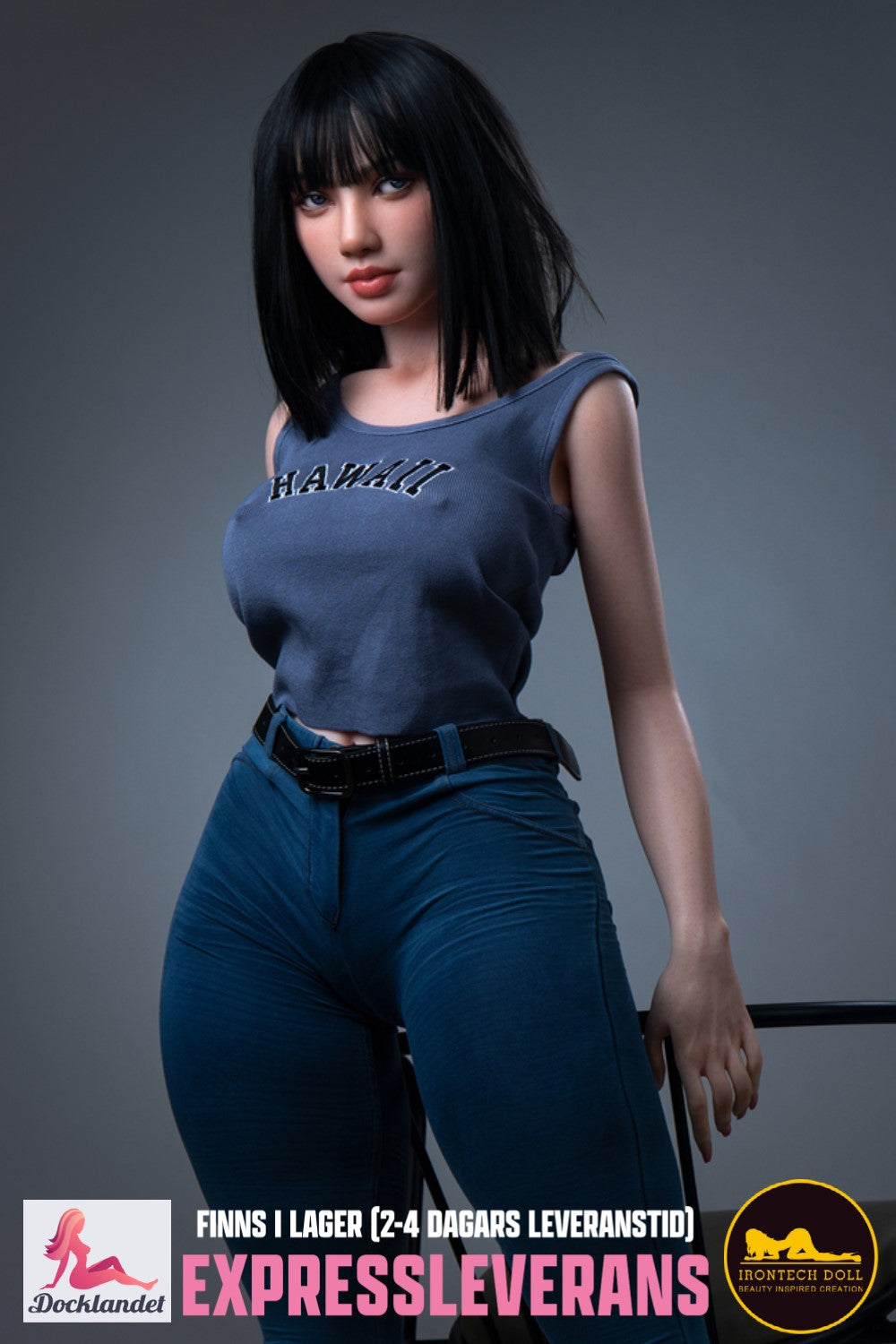 Rita sekso lėlė (Irontech Doll 153 cm E-Kupa S30 silikonas) EXPRESS