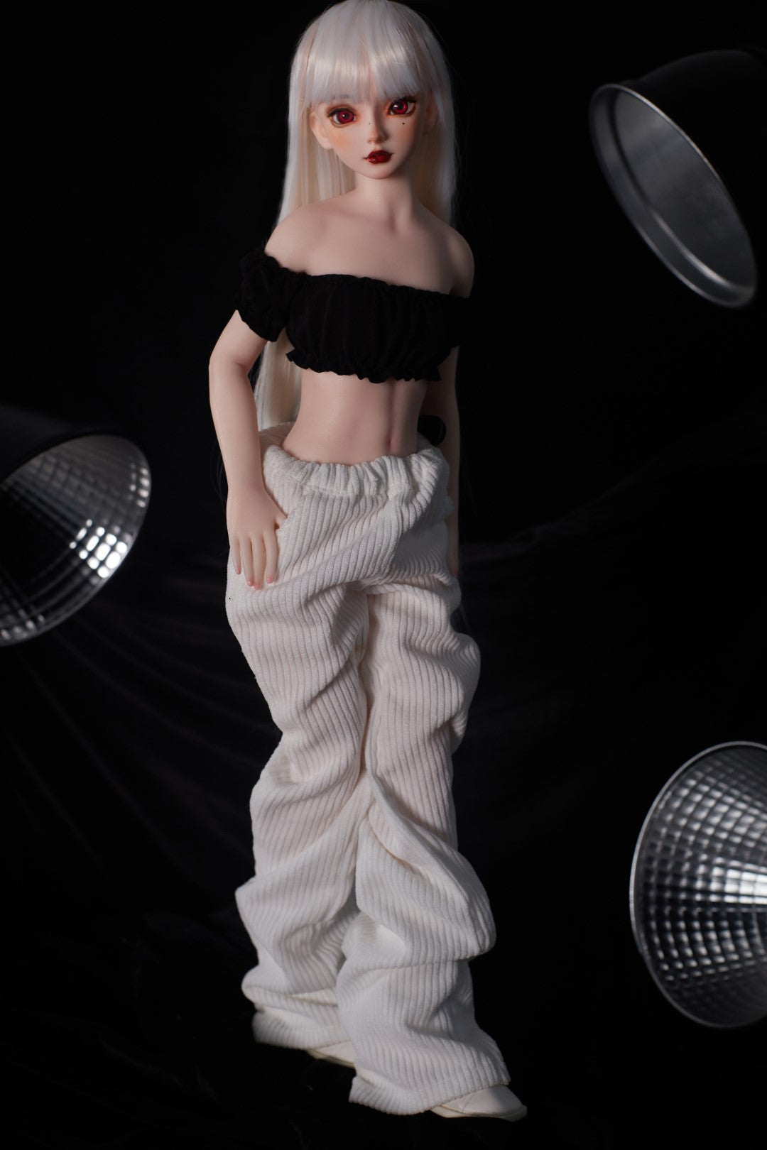 Sekso lėlė Saki (Climax Doll Mini 55cm A-puodelis silikoninis)