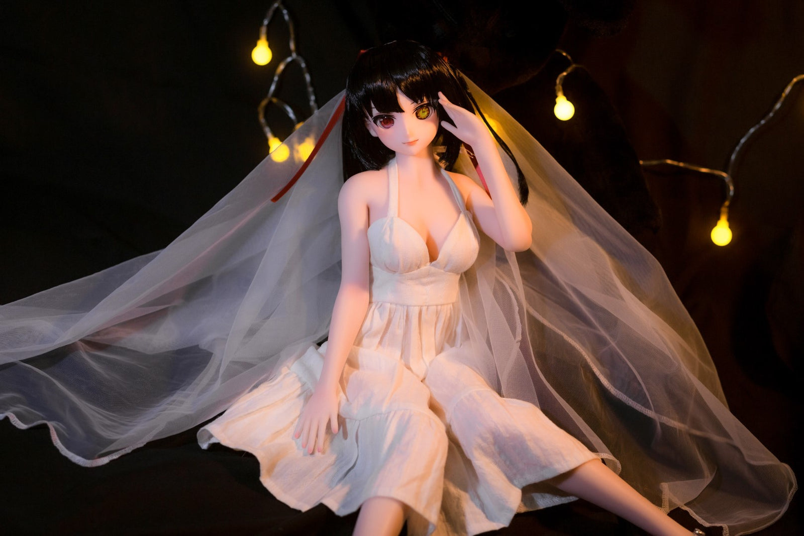 Sekso lėlė Kurumi (Climax Doll Mini 60cm B puodelis, silikonas)