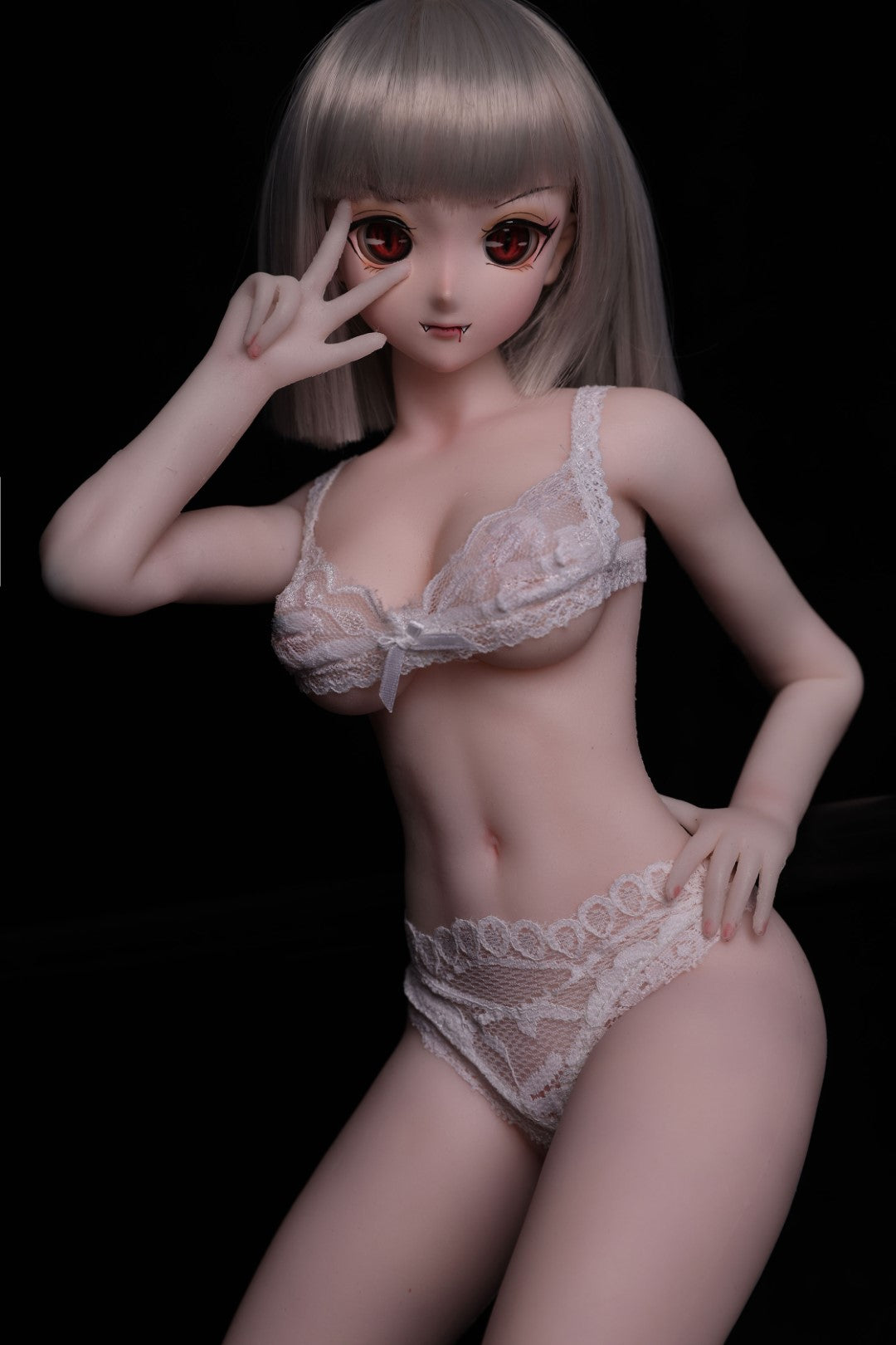Gina Sex Doll (Climax Doll Mini 60cm C puodelis, silikonas)