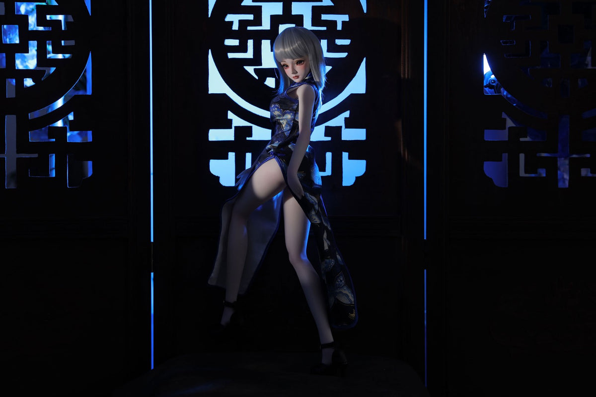 Ling Sex Doll (Climax Doll Mini 60cm C puodelis, silikonas)