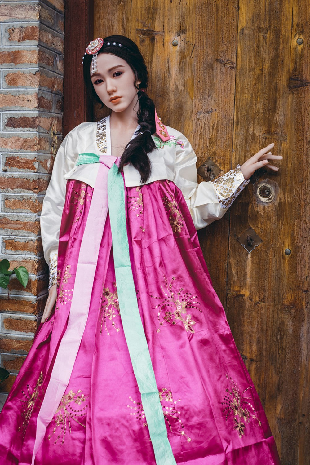 Jin Sex Doll (Starpery 163 cm G puodelis TPE + silikonas)