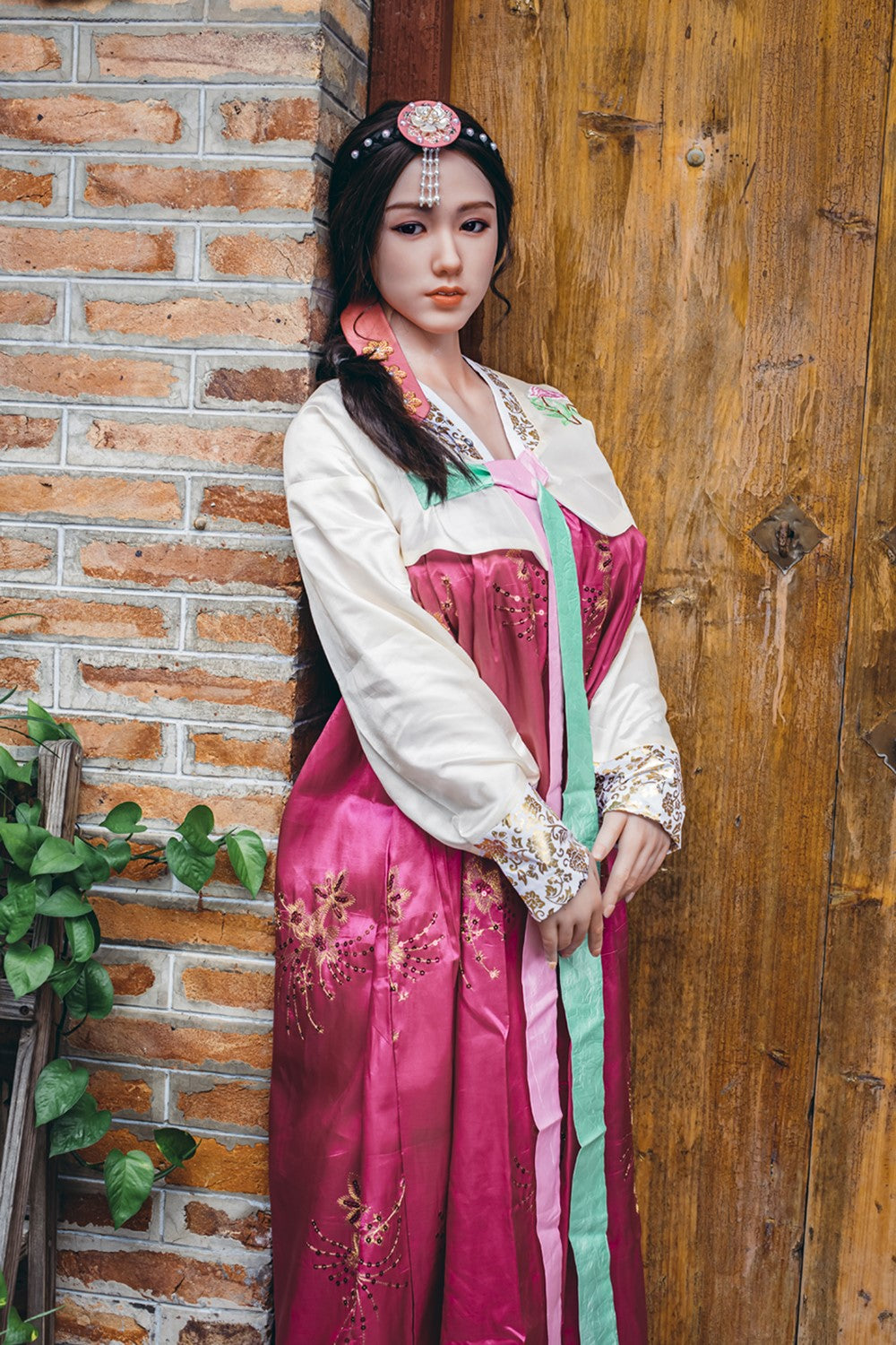 Jin Sex Doll (Starpery 163 cm G puodelis TPE + silikonas)