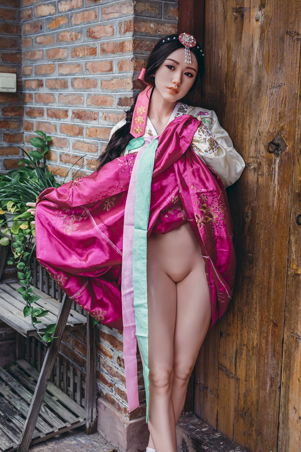 Jin Sex Doll (Starpery 163 cm G puodelis TPE + silikonas)