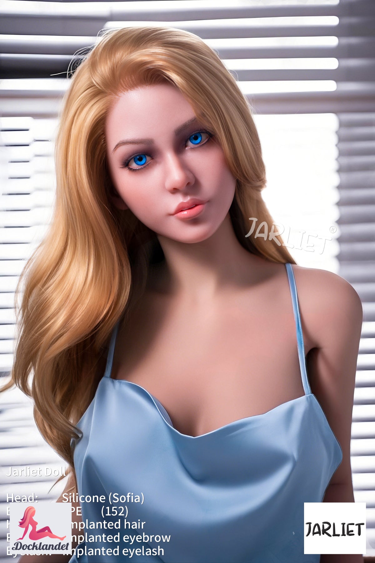 Sekso lėlė Sofija (Jarliet 152 cm D-Cup TPE + silikonas)